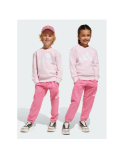 Ensemble de survêtement essentials rose enfant - Adidas