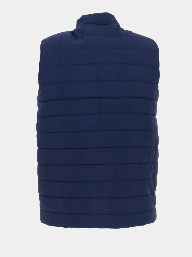 Doudoune sans manche matt effect bleu enfant - Guess