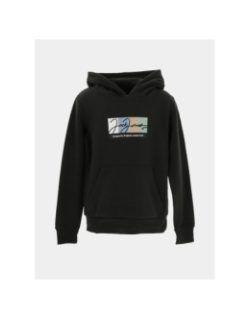 Sweat à capuche portland block vert garçon - Jack & Jones