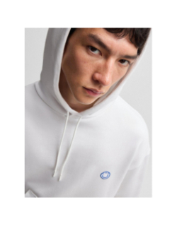 Sweat à capuche nottyo blanc homme - Hugo