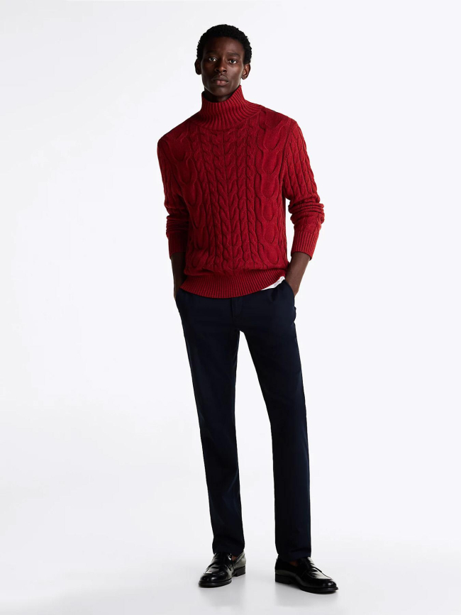 Pantalon chino denton tech bleu maine homme - Tommy Hilfiger