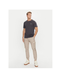 Pantalon cargo skinny beige clair homme - Calvin Klein Jeans