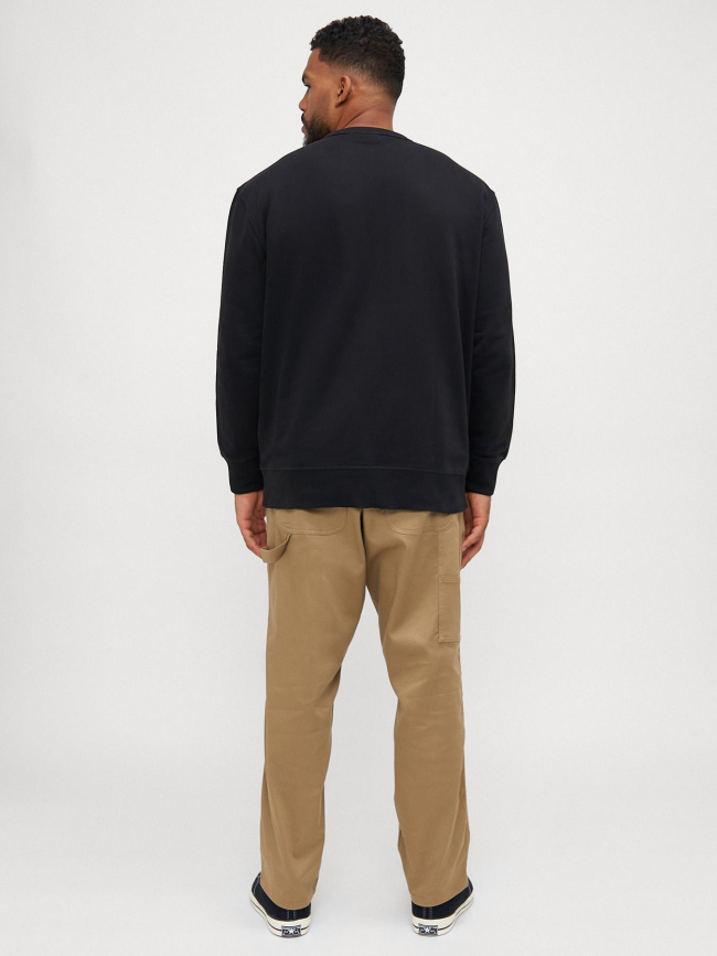 Sweat logo badge noir homme - Calvin Klein Jeans