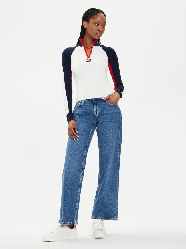 Jean droit layla bleu femme - Tommy Jeans