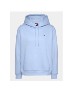 Sweat à capuche regular flag bleu femme - Tommy Jeans