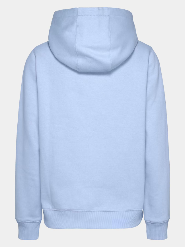 Sweat à capuche regular flag bleu femme - Tommy Jeans