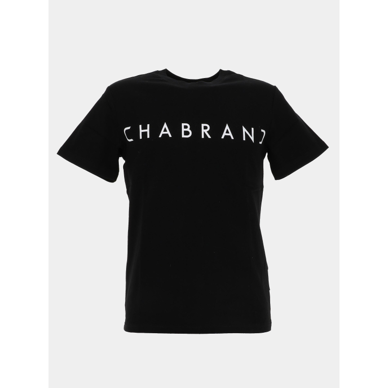 T-shirt logoté noir homme - Chabrand