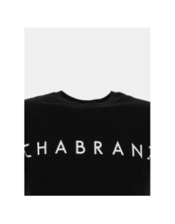 T-shirt logoté noir homme - Chabrand