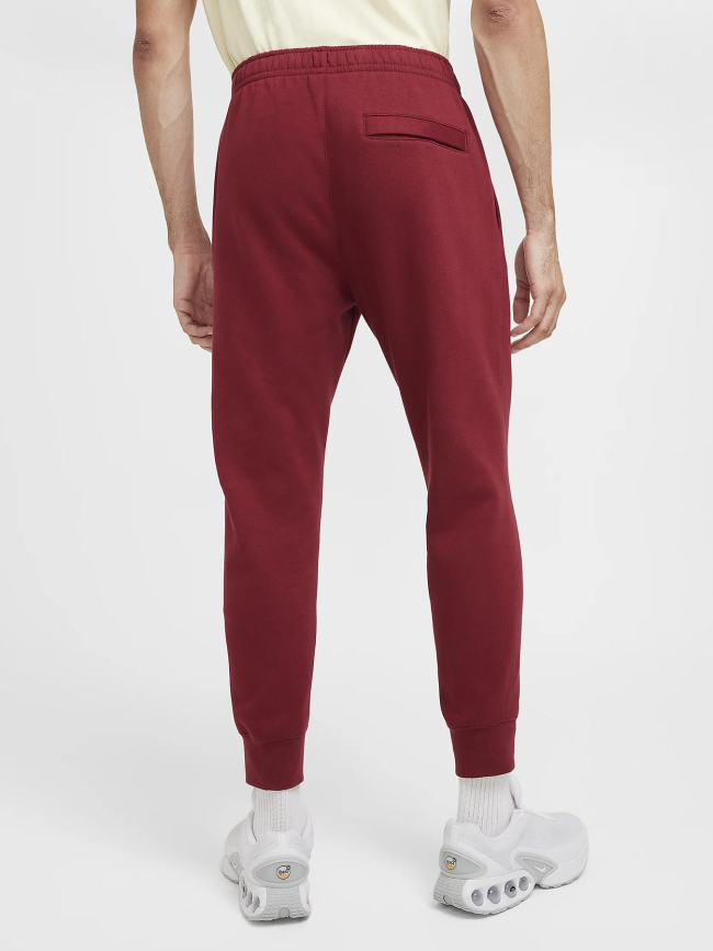 Pantalon jogging club fleece bordeaux homme - Nike