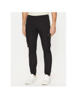 Pantalon cargo skinny noir homme - Calvin Klein Jeans
