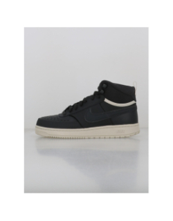 Baskets montantes court vision wntr gris homme - Nike