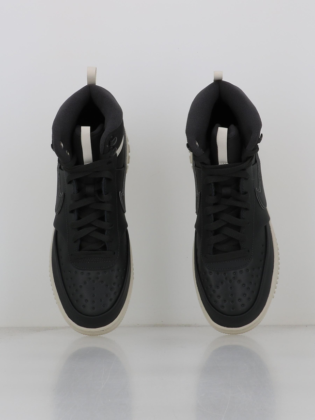 Baskets montantes court vision wntr gris homme - Nike