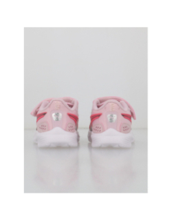 Baskets à scratch pounce ac inf rose fille - Puma