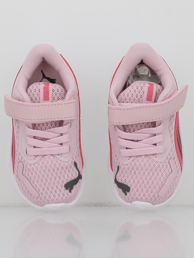 Baskets à scratch pounce ac inf rose fille - Puma
