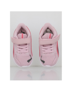 Baskets à scratch pounce ac inf rose fille - Puma