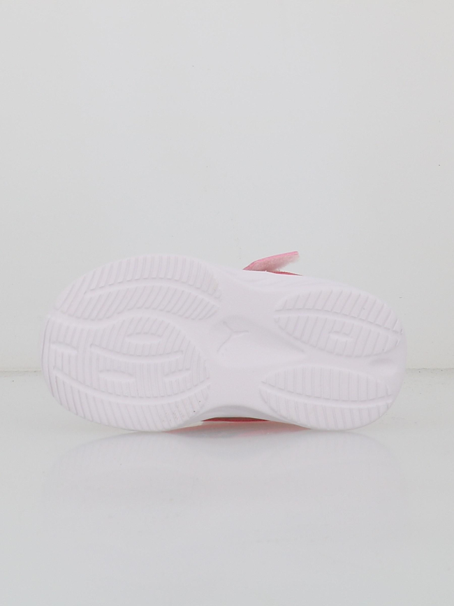 Baskets à scratch pounce ac inf rose fille - Puma