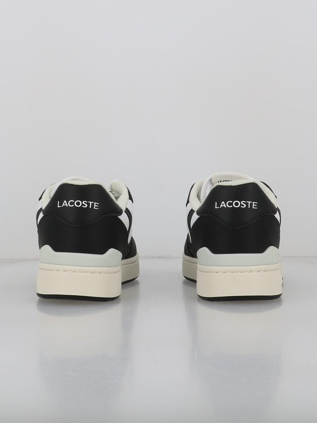 Baskets t-clip set noir et blanc homme - Lacoste