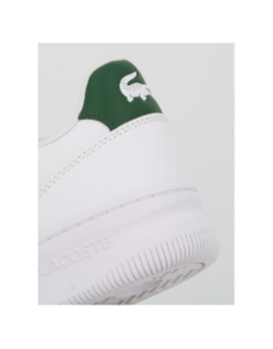 Baskets en cuir L001 blanc vert - Lacoste