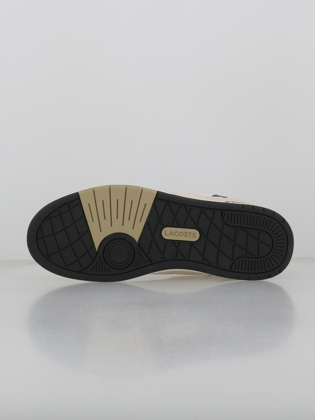 Baskets t-clip set blanc et gris homme - Lacoste