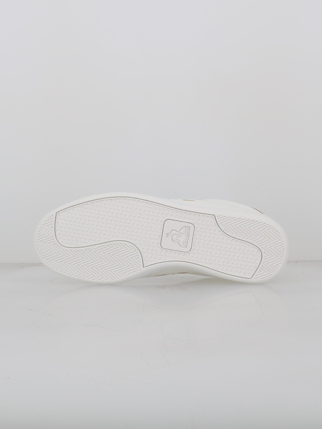 Baskets courtset 2 blanc beige - Le Coq Sportif