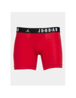 Pack 3 boxers flight noir gris rouge homme - Jordan