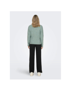 Pull col v camilla vert femme - Only