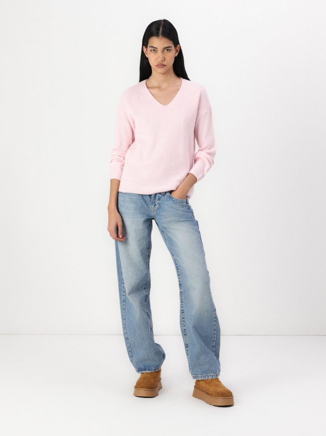 Pull col v camilla rose femme - Only