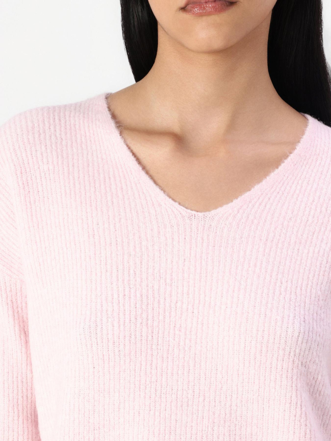 Pull col v camilla rose femme - Only