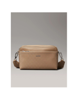 Sac bandoulière must conv camera beige femme - Calvin Klein