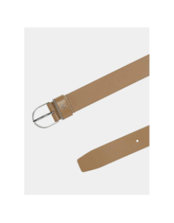 Ceinture en cuir metal loop marron femme - Calvin Klein