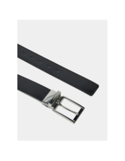 Coffret ceinture deux boucles garrick noir homme - Hugo
