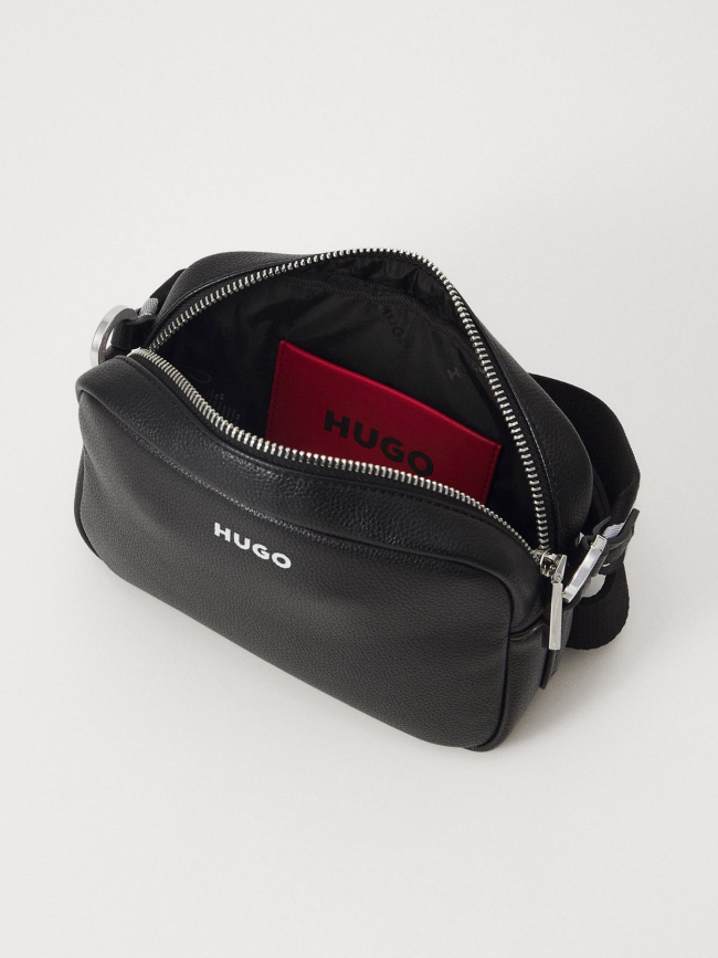 Sac bandoulière bel noir femme - Hugo