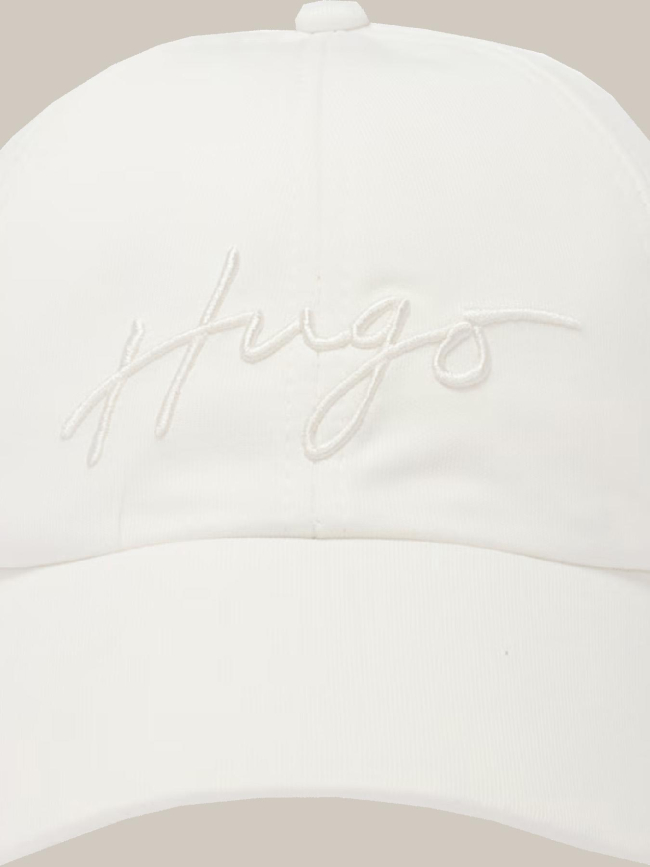 Casquette ally-j logo blanc femme - Hugo
