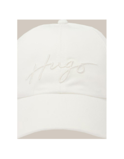 Casquette ally-j logo blanc femme - Hugo