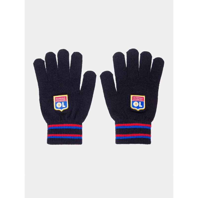 Gants basic OL noir - Olympique Lyonnais