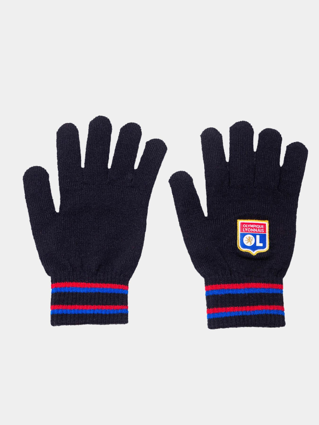 Gants basic OL noir - Olympique Lyonnais