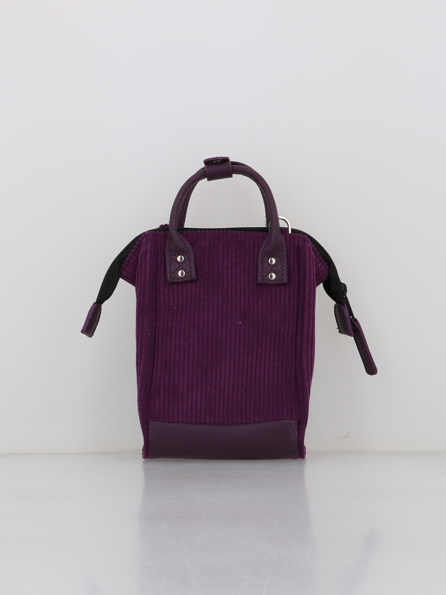 Sac bandoulière nona nancy violet femme - Cabaïa