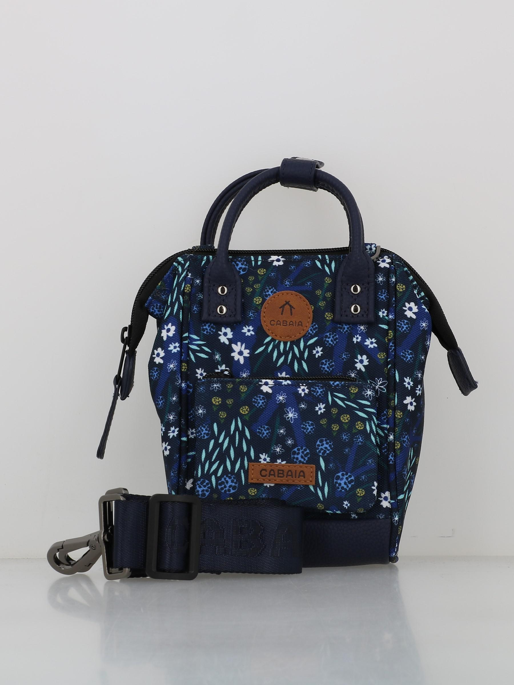 Sac bandoulière nano minorca bleu marine femme - Cabaïa