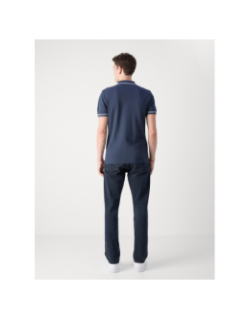 Polo tipping logo gris anthracite homme - Calvin Klein Jeans