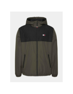Veste imperméable polaire kaki homme - Tommy Jeans