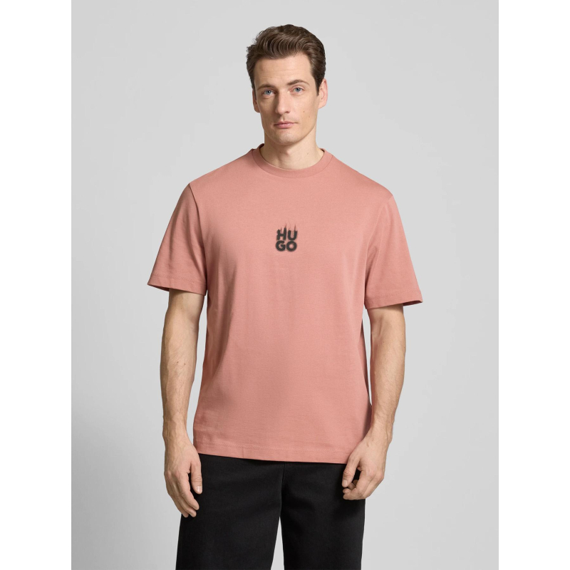 T-shirt dalsar rose homme - Hugo