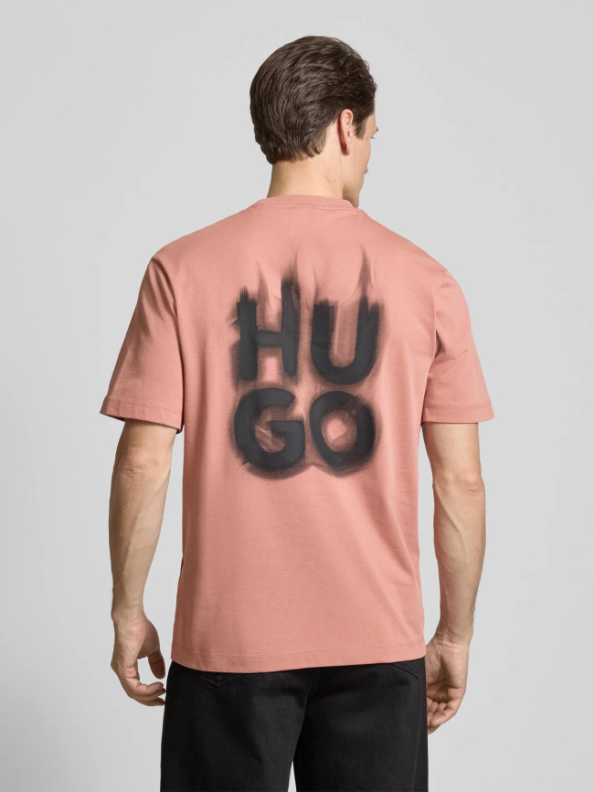 T-shirt dalsar rose homme - Hugo