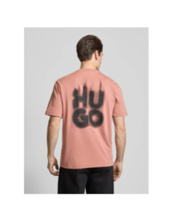 T-shirt dalsar rose homme - Hugo