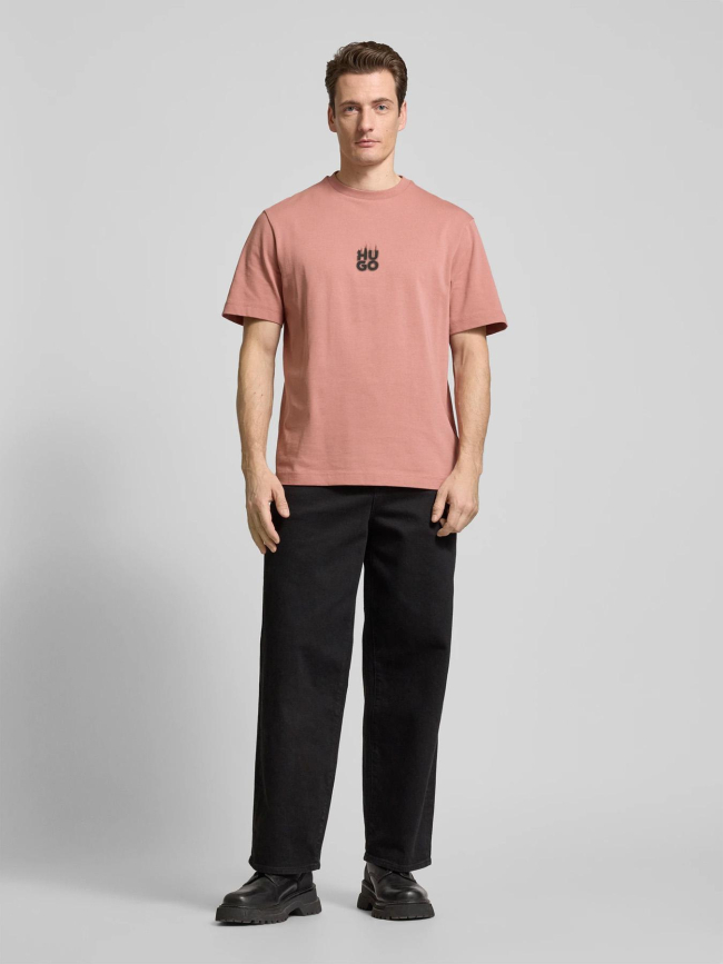 T-shirt dalsar rose homme - Hugo