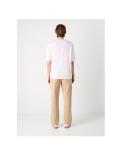 T-shirt nafralo blanc bleu homme - Hugo