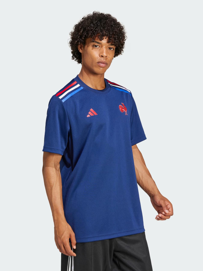 T-shirt ffr supporter 24/25 bleu homme - Adidas