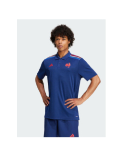 Polo ffr supporter 24/25 bleu marine homme - Adidas