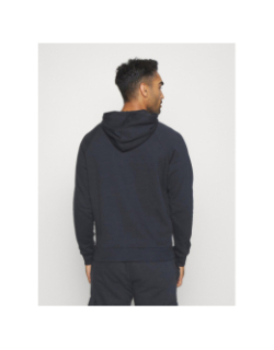 Sweat à capuche rival fleece noir homme - Under Armour