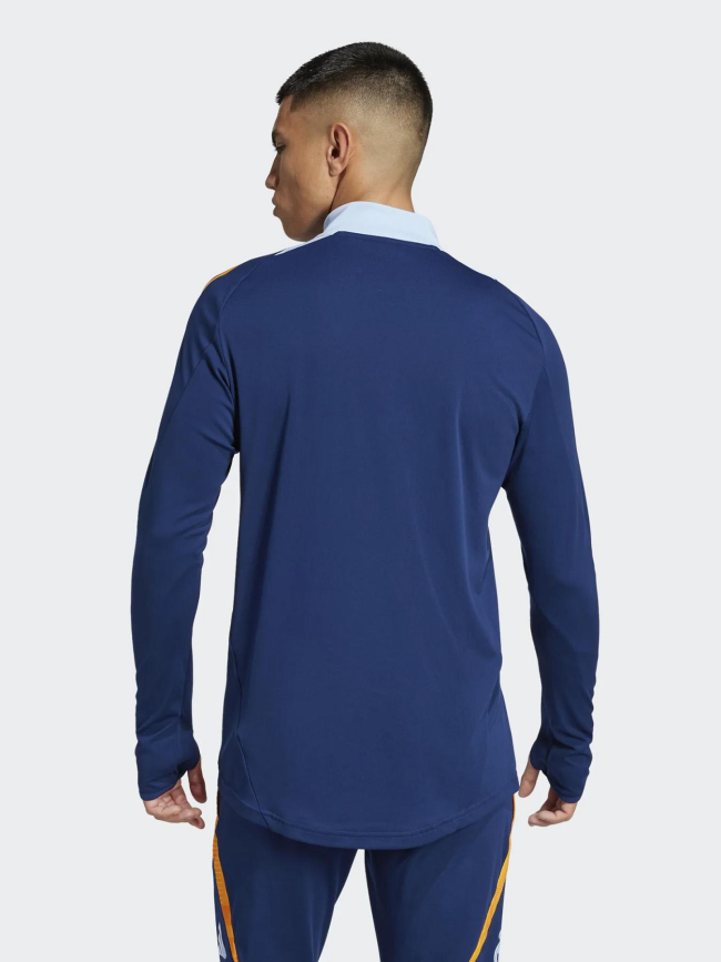 Sweat d'entrainement de football real bleu homme - Adidas