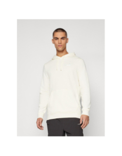 Sweat à capuche essential petit logo beige homme - Puma
